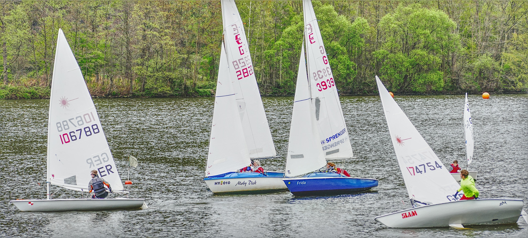 Segeln am Hengsteysee